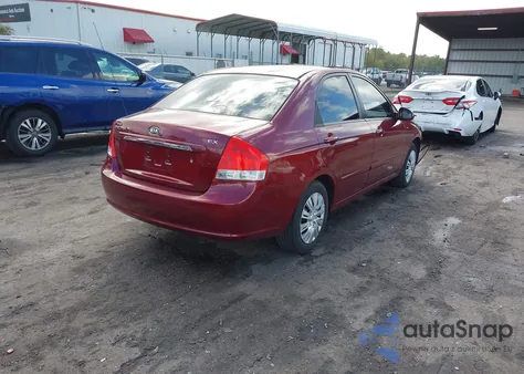 2009 Kia Spectra Ex from USA, damaged, VIN KNAFE221595648959